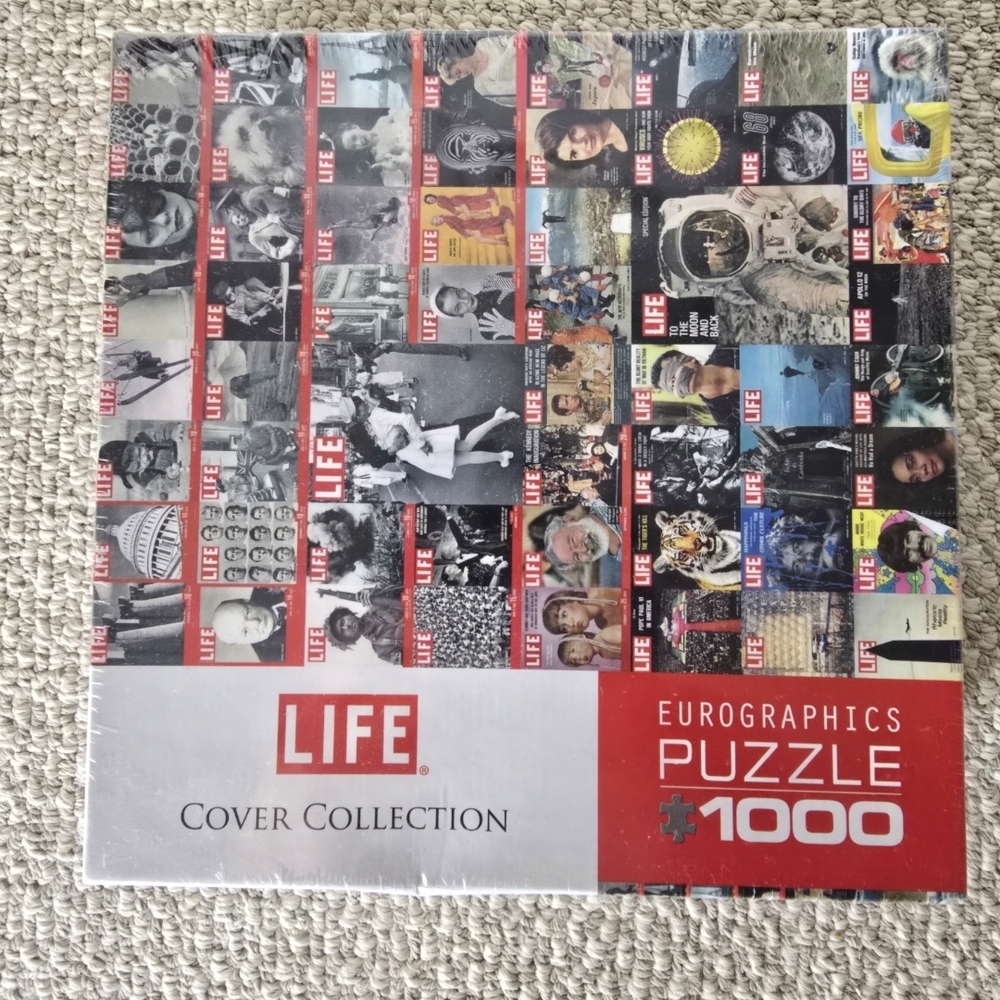 Eurographics LIFE Cover Collection Puzzle - 1000 Pieces Sealed Unopened